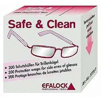 Efalock Brillenbügel-Schutz Box Mit 200 Hüllen