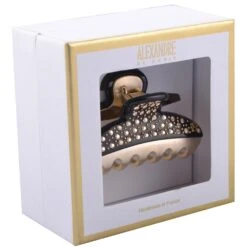 Alexandre De Paris Pince Vendôme Medium Mit Strass In Geschenkebox
