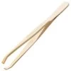 Canal Haarpinzette Klauenförmig Gebogen Vergoldet 9 Cm
