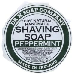 Dr K Soap Company Shaving Soap Peppermint 70 G