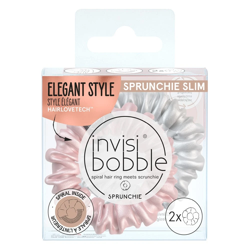 Invisibobble® Invisibobble Sprunchie Slim Bella Chrome 1 Invisibobble® Invisibobble Sprunchie Slim Bella Chrome
