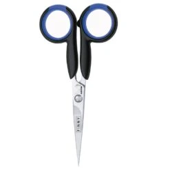 Kretzer Finny Profi Schwarz-blaue Haarschere 6" 15 Cm