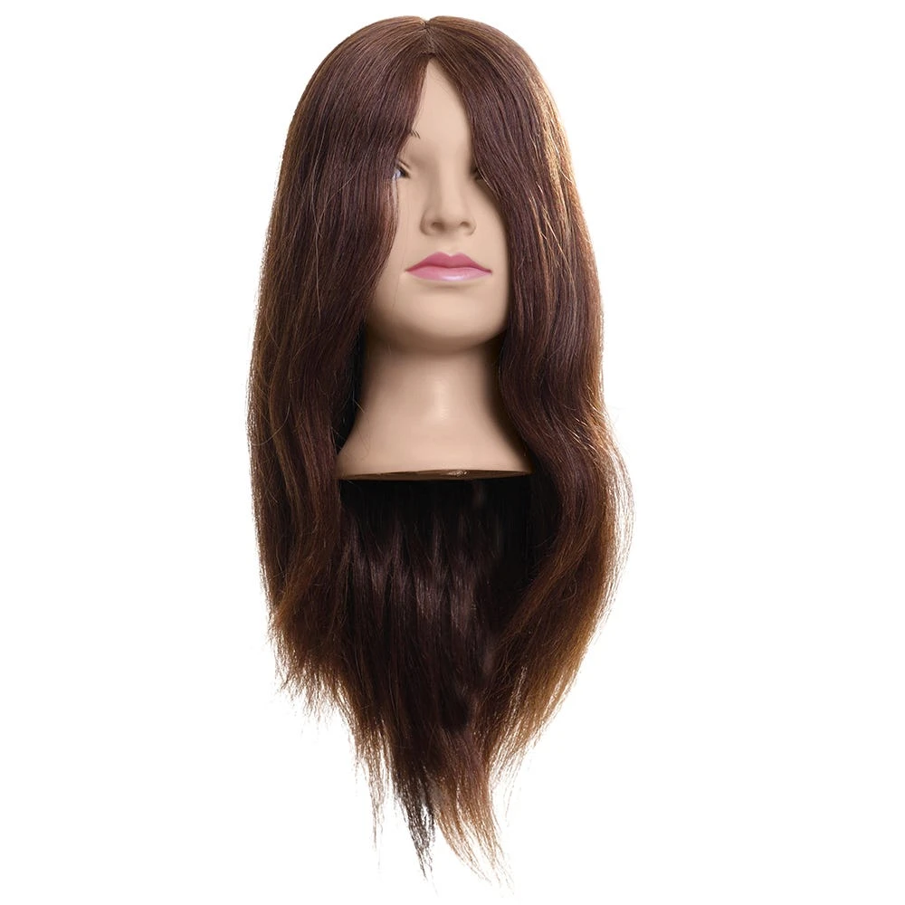 Efalock Übungskopf Lina Naturhaar-Mix Braun 50 Cm 1 Efalock Übungskopf Lina Naturhaar-Mix Braun 50 Cm