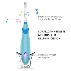 Ailoria Bubble Brush Kids Schallzahnbürste Blau 7 Ailoria Bubble Brush Kids Schallzahnbürste Blau -Pflegemittelgeschäft 12105417 3