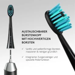 Ailoria Shine Bright Schallzahnbürste Schwarz -Pflegemittelgeschäft 12105436 3