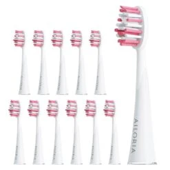 Ailoria Shine Bright Extra Ersatzbürstenköpfe 12er Rose