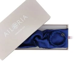 Ailoria S&D Set Headband Und Scrunchie S Blau