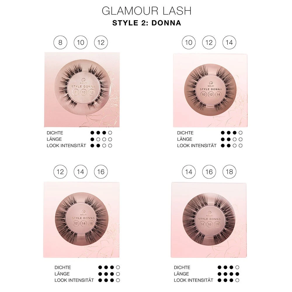 Niclay Glamour Lash Set Donna 8/10/12 Mm 5 Niclay Glamour Lash Set Donna 8/10/12 Mm – Bild 5