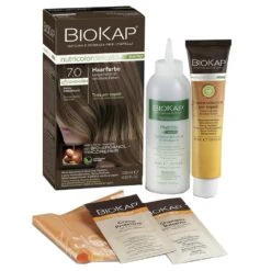 BIOKAP Haarfarbe Nutricolor Delicato Rapid Natur Mittelblond 7.0 135 Ml