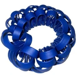 Cléoe Braided Scrunchie Royal Blue