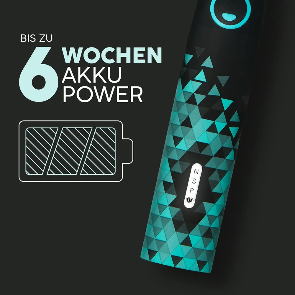 Happybrush ECO Vibe 3 Schwarz/Mint 6 Happybrush ECO Vibe 3 Schwarz/Mint – Bild 6