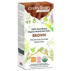 Cultivators Herbal Hair Color Brown 100 G