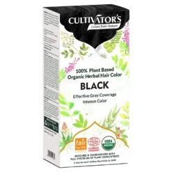 Cultivators Herbal Hair Color Black 100 G