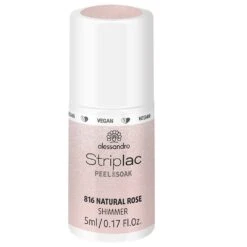 Alessandro International Striplac ST2 Natural Rose Shimmer 5 Ml